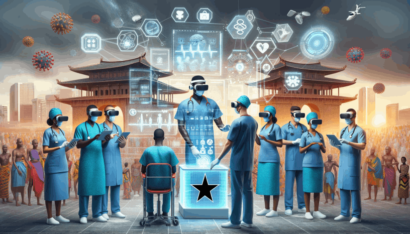 Data Driven Healthcare in Ghana via Lightwave